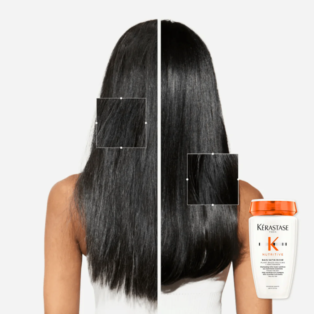 Kerastase Nutritive Bain Satin Riche Shampoo 80ml,Kerastase Nutritive Bain Satin Riche Shampoo ราคา ,Kerastase Nutritive Bain Satin Riche Shampoo รีวิว , Kerastase Nutritive Bain Satin Riche Shampoo 